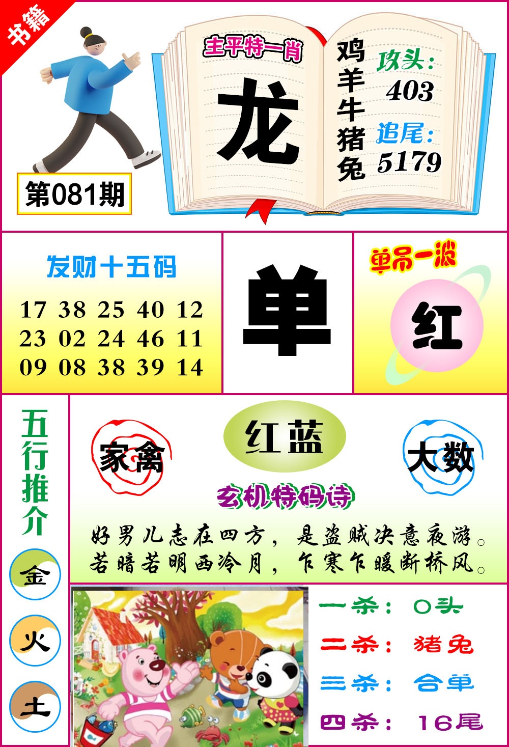 081期澳门钻石十五码[图]